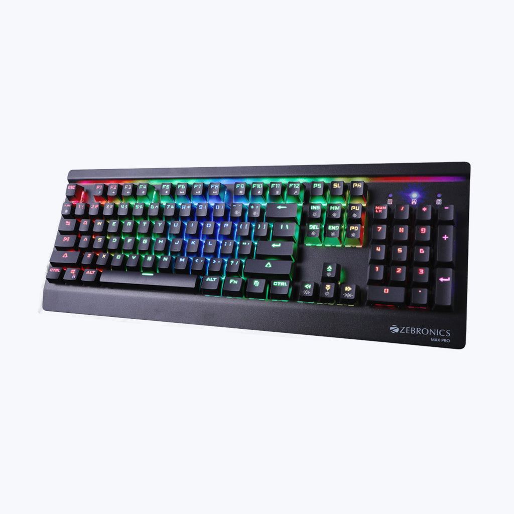 Zebronics Max Pro Gaming Keyboard with 104 Keys