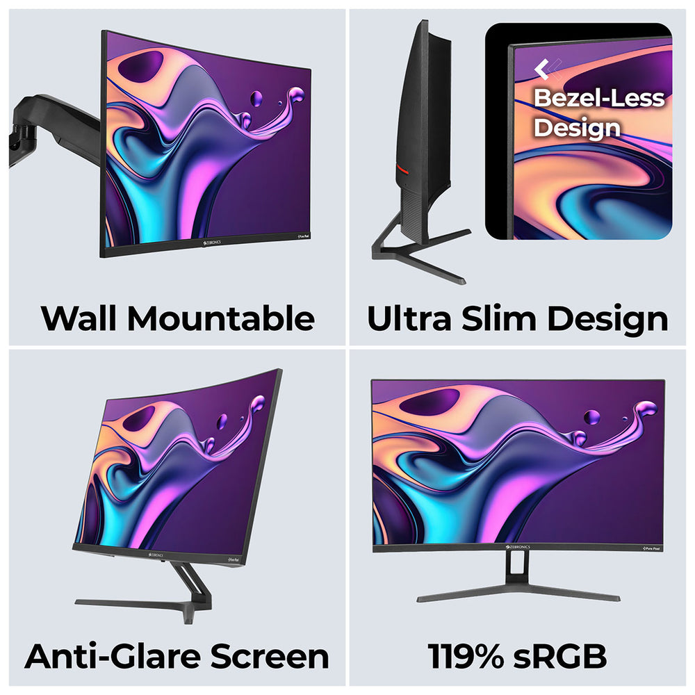 Zebronics Portable Monitor Zebronics S27B Premium Gaming Monitor
