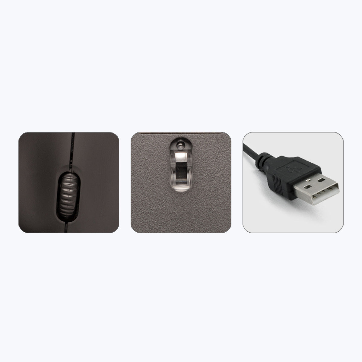 Zeb-Comfort - Wired Mouse - Zebronics