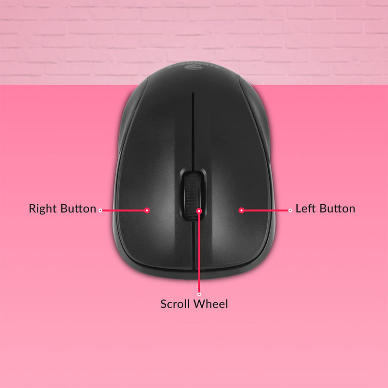 Zebronics Companion 107 Keyboard and Mouse Combo