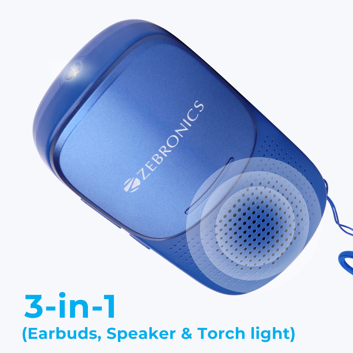 Speaker best sale with earbuds