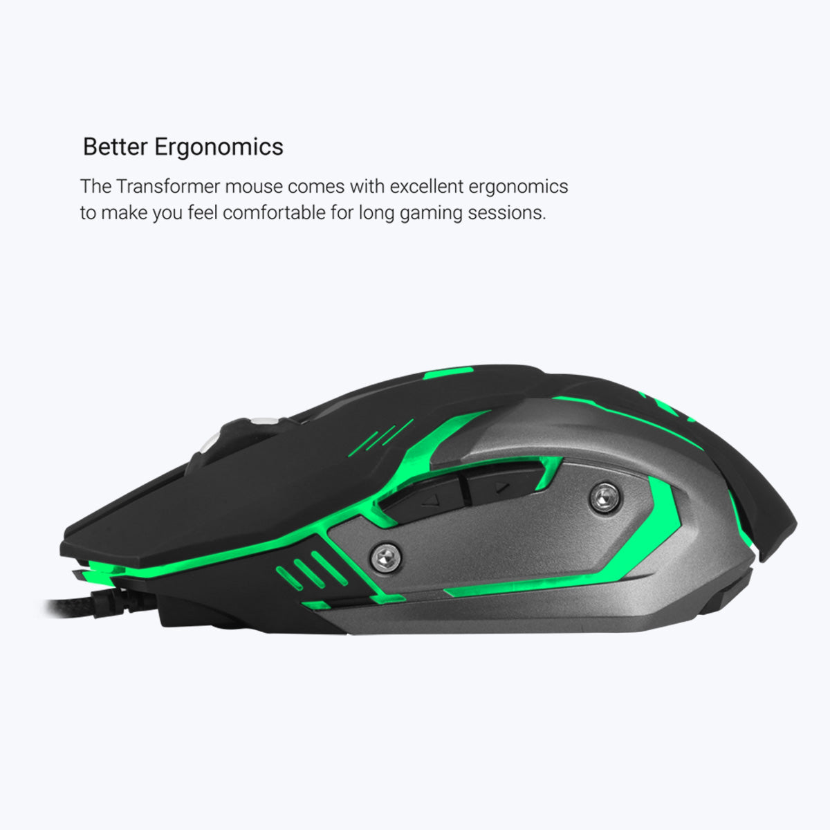 Zeb-Transformer-M - Premium Gaming Mouse - Zebronics