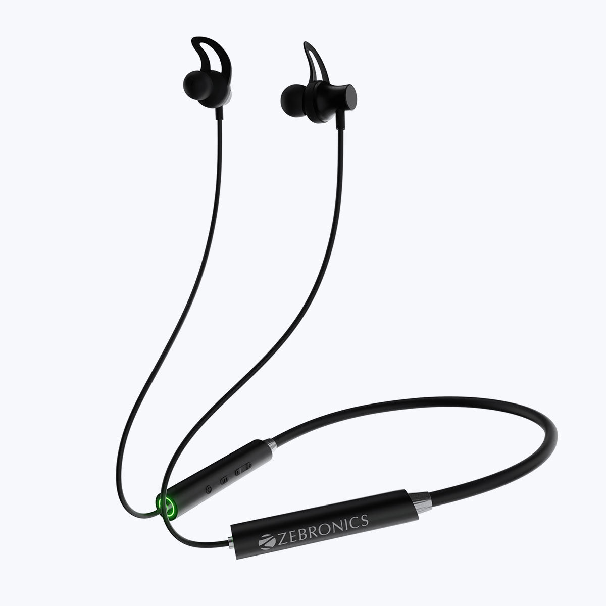 Wired Wireless Earphones with 3.5mm Type C Jack Zebronics